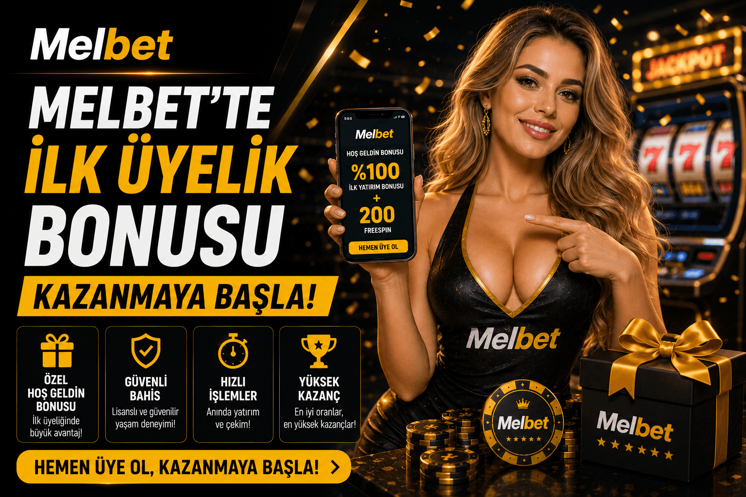 Melbet’te İlk Üyelik Bonusu - Kazanmaya Başla!