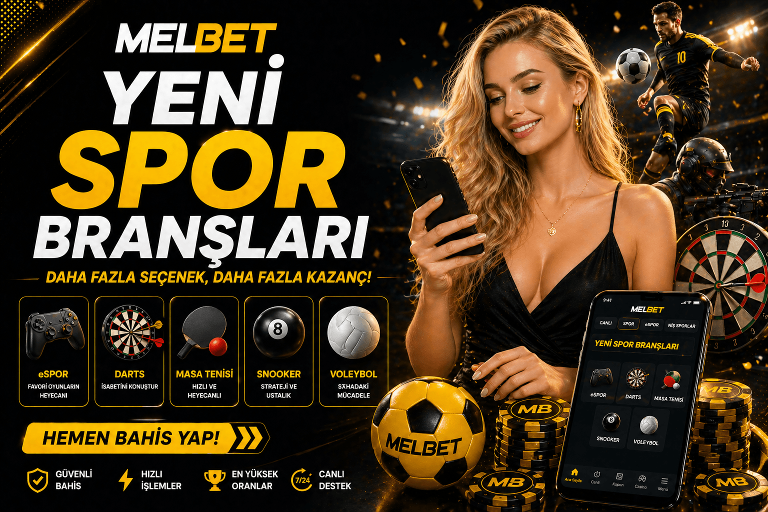 Melbet Yeni Spor Branşları Ekleme: eSpor ve Niş Sporlar