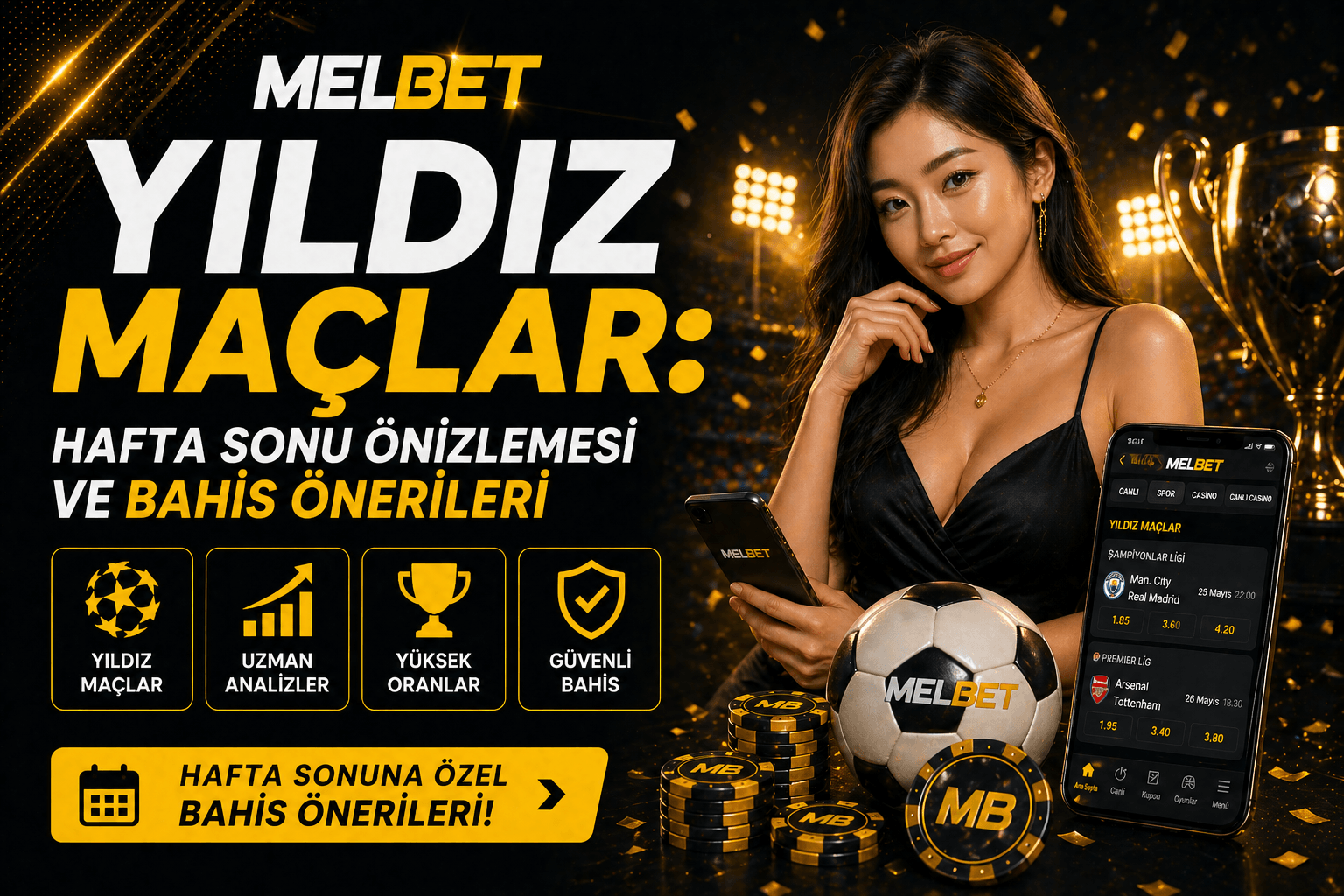 Yıldız Maçlar: Hafta Sonu Önizlemesi ve Bahis Önerileri