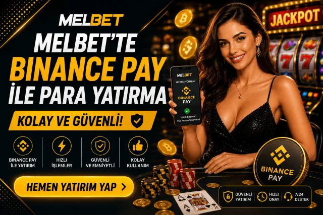 Melbet’te Binance Pay ile Para Yatırma - Kolay ve Güvenli!