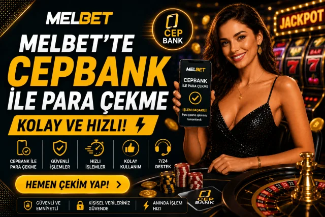 Melbet’te Cepbank ile Para Çekme - Kolay ve Hızlı!