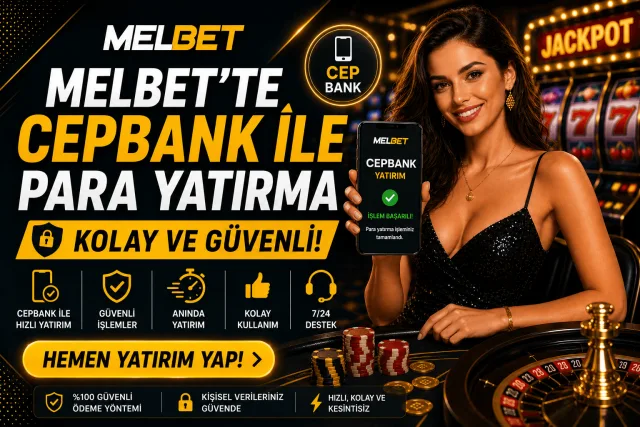 Melbet’te Cepbank ile Para Yatırma - Kolay ve Güvenli!