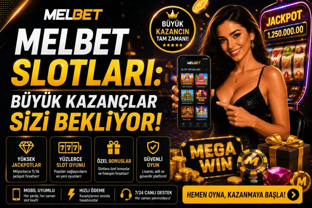 Melbet Slotları: Büyük Kazançlar Sizi Bekliyor!